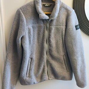 The North Face Women's Osito 2 Jacket - Grey Silken Sherpa Fleece